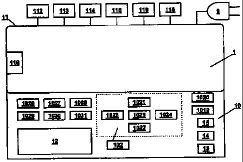 A single figure which represents the drawing illustrating the invention.